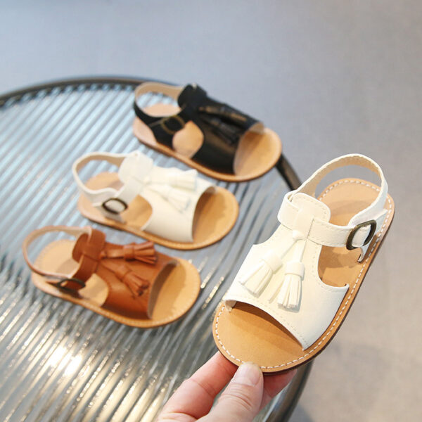 iKid Small Middle Child Fashion Soft Bottom Retro Little Girl Children'S Shoes - Image 6