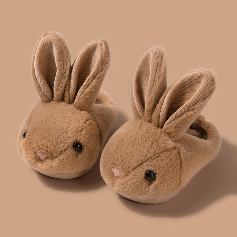 iKid Super Soft Rabbit Cotton Slippers For Boys And Girls
