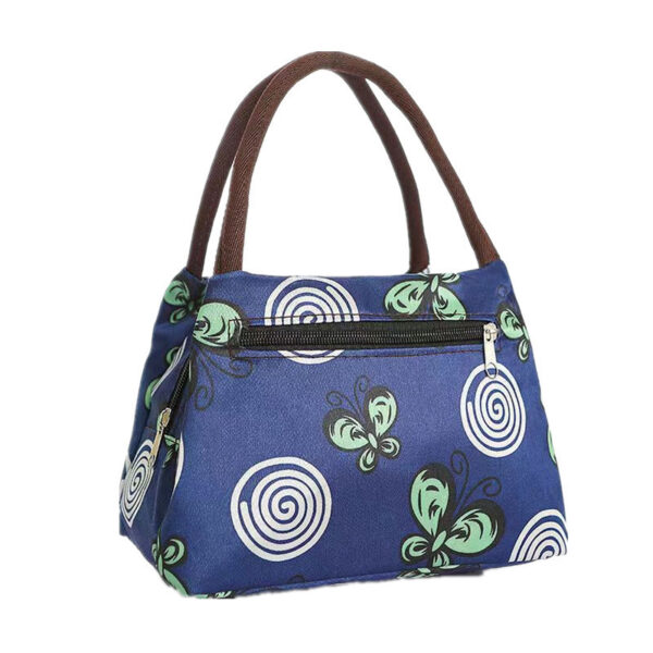 iKid Printed Portable Student Small Cloth Bag Makeup Storage Bag Hand Carrying - Image 7