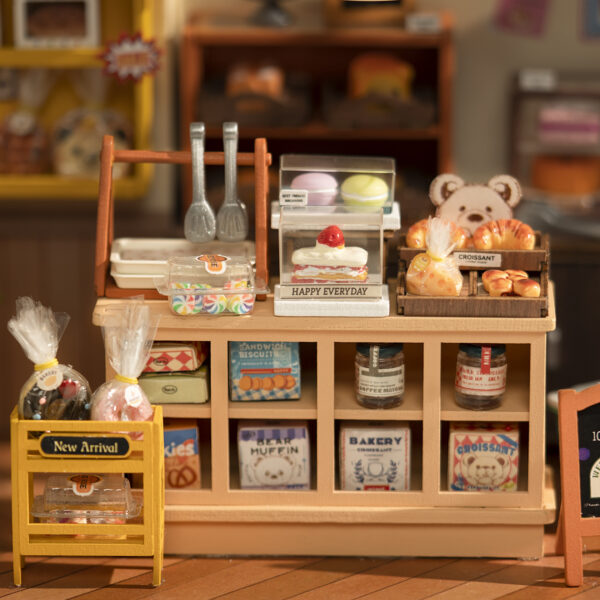 iKid Rolife Becka'S Baking House Diy Miniature House For Kids 3D Wooden Toys Dg161 - Image 5