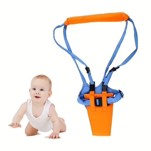 iKid Brand New Kid Baby Infant Toddler Harness Walk Learning Assistant Walker Jumper Strap Belt Safety Reins Harness - Image 3