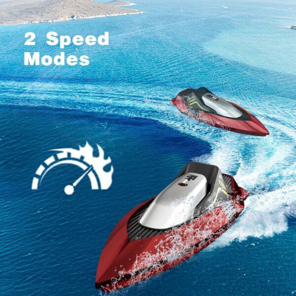 iKid 4Drc S5 Fast Rc Boat For Pools And Lakes 2.4 Ghz 20- Mph Racing Boats For Kids - Image 3
