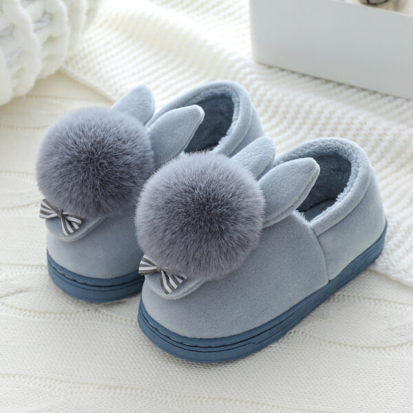 iKid Autumn And Winter Boys And Girls Baby Cartoon Plush Shoes - Image 2