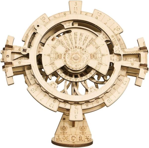 iKid Rokr Diy 3D Wooden Puzzle Perpetual Calendar Assembly Kids Toy Jigsaws - Image 5