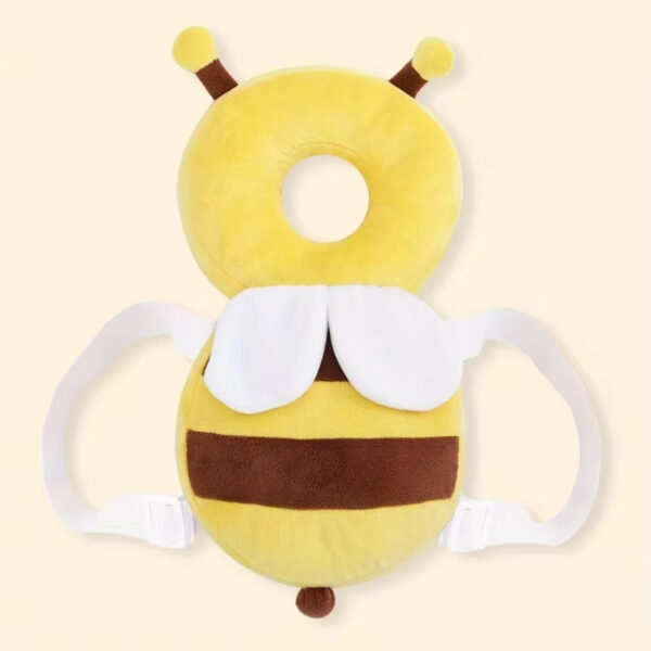 iKid Head Back Protector Baby Protect Pillow Learn Walk Headgear Prevent Injured Safety Pad Prevention Fall Cartoon Bee Kids Pillows - Image 7
