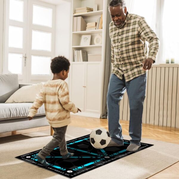iKid Soccer Football Training Mat Carpet Non Slip For Kids Adults Solo Practice - Image 3