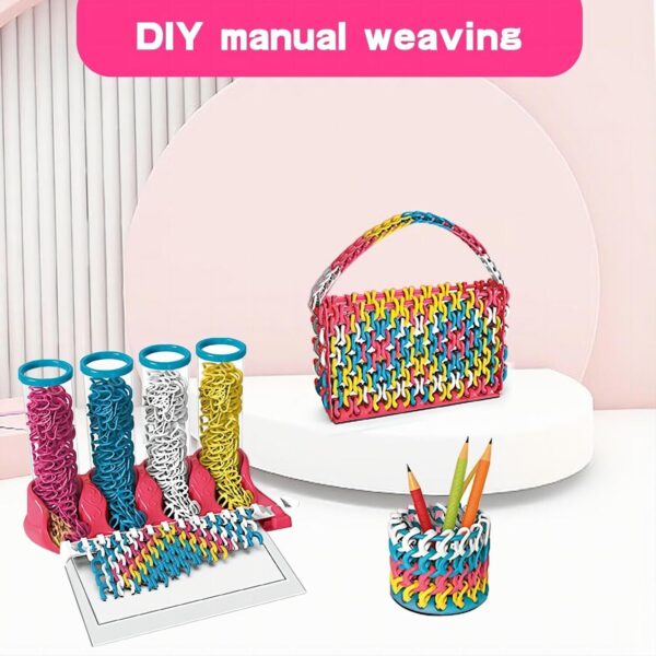 iKid Diy Toys Puzzle Creative Ribbon Woven Hand Ropes Jewelry Making For Children Toygirls Kids Toy Gifts.Logistics Is Randomly Sent By Upuspsfedex - Image 7