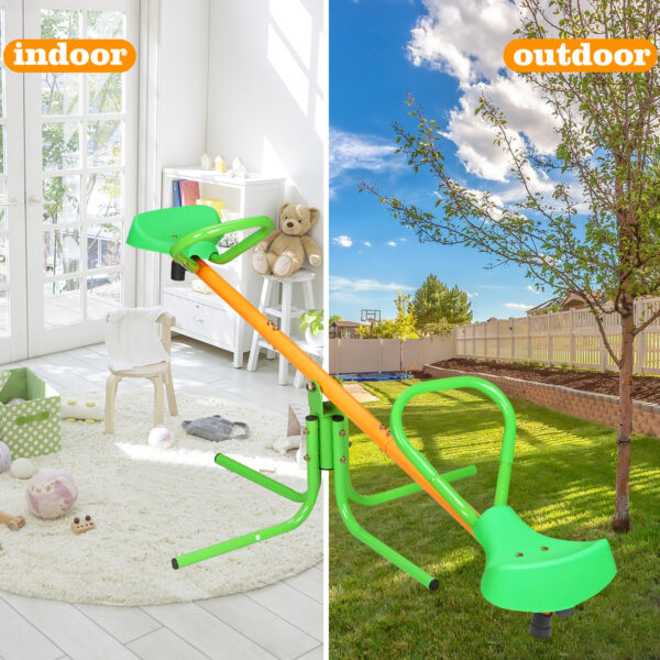 iKid 360 Degree Rotating Outdoor Children'S Rotating Seesaw - Image 5