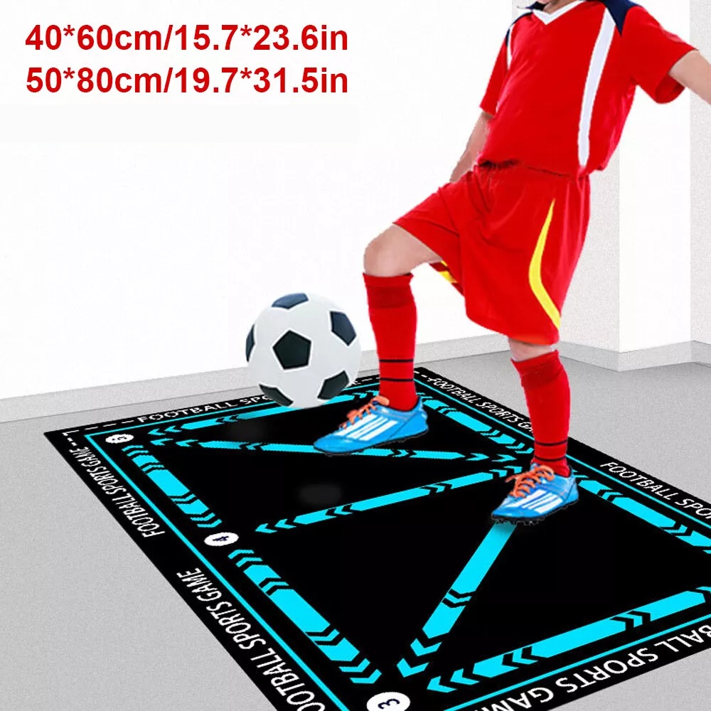iKid Soccer Football Training Mat Carpet Non Slip For Kids Adults Solo Practice