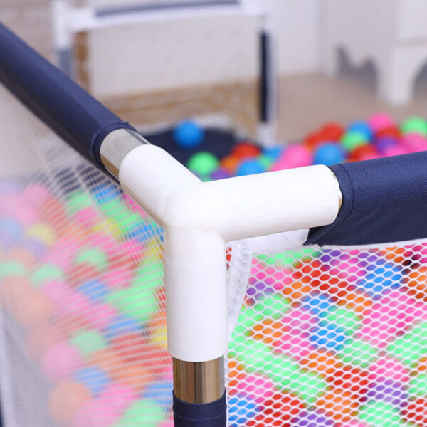 iKid Large Baby Playpen Children Toddler Kids Indoor Play Pen Balls Pool Basket - Image 8