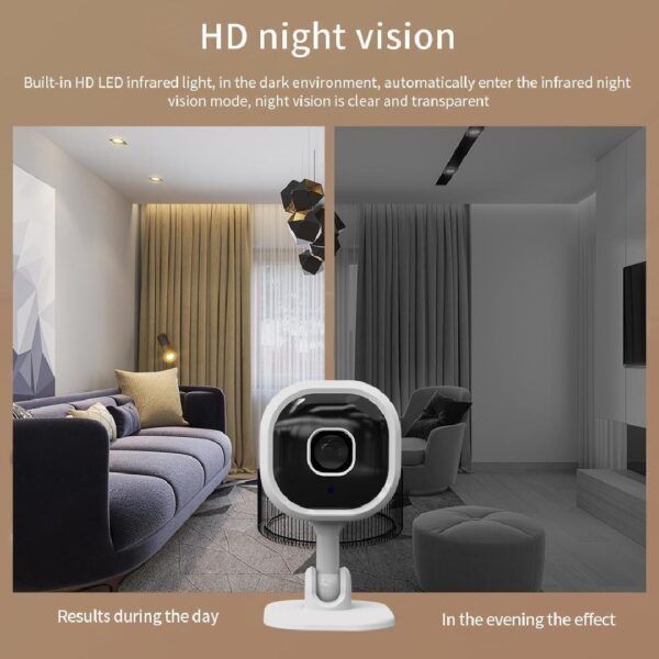 iKid 1080P Hd Mini Camera Security Ip Cctv Wireless Wifi Home Indoor Night Vision Cam - Image 2