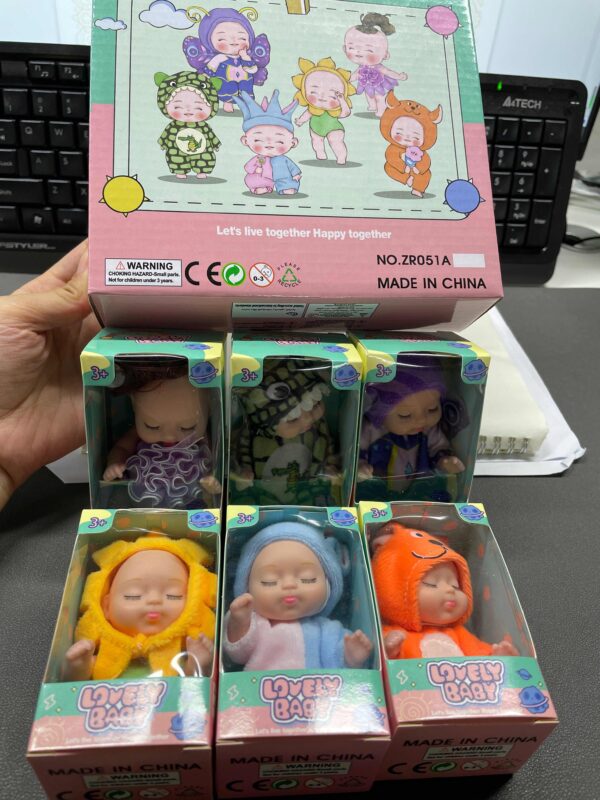 iKid 6Pcs Princess Doll Gift Box Perfect Birthday And Holiday Gift Christmas-Halloween Gift For Girls - Image 10