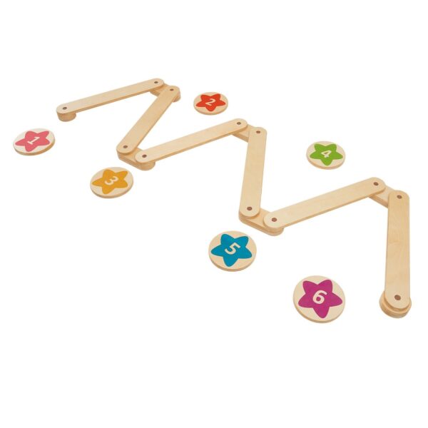 iKid Vevor Kids Balance Beam Stepping Stones Gymnastics Children Balance Board 6 Pcs - Image 5
