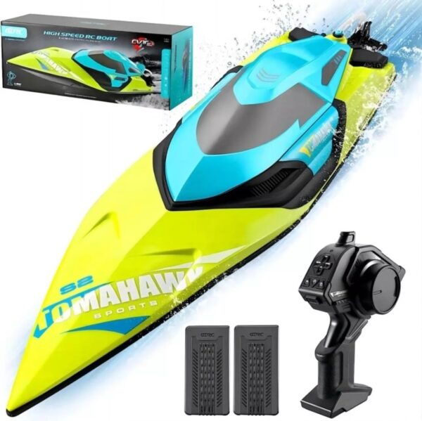 iKid 4Drc S2 4Drc Fast Rc Boat For Pools And Lakesremote Control Boat With Led Lights2.4Ghz High Speed Rc Racing Boats For Lakes Low Battery Alarmlogistics Is Randomly Dispatched By Upsusps And Fedex