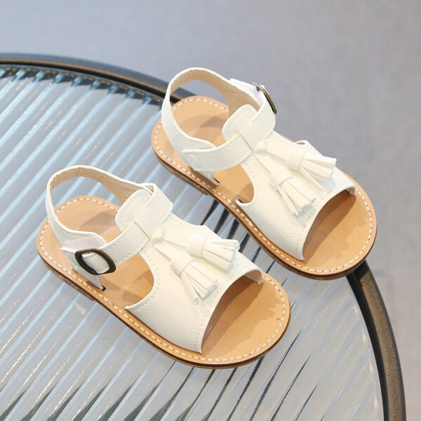 iKid Small Middle Child Fashion Soft Bottom Retro Little Girl Children'S Shoes - Image 3