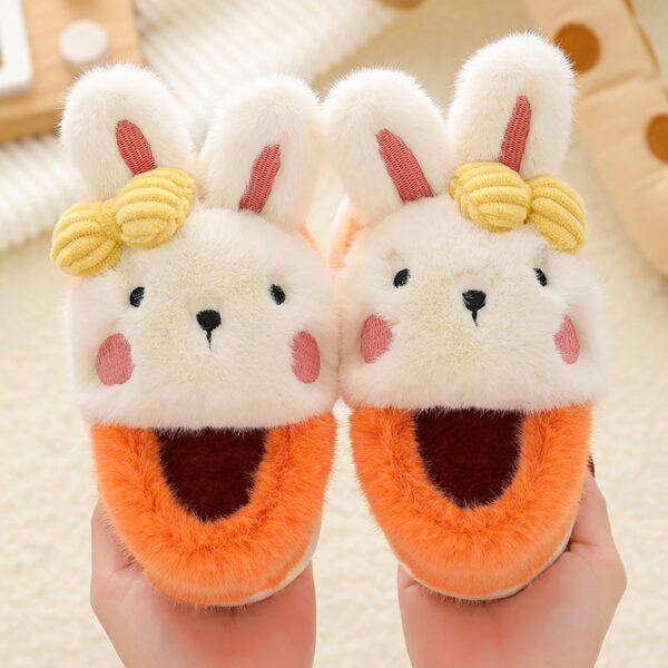 iKid Children'S Cotton Shoes Cartoon Cute Boys And Girls Indoor Non-Slip Baby Warm Cotton - Image 3