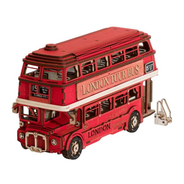 iKid Rolife London Tour Bus 3D Wooden Puzzleonly Supports Tk And Independent Website Platforms - Image 8