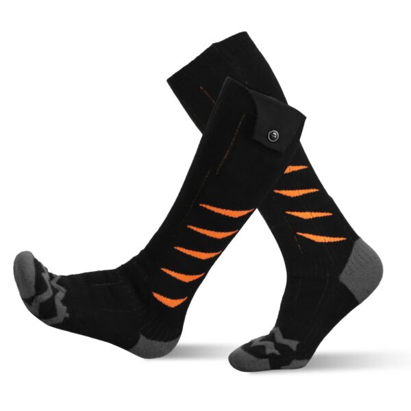 2 Types Options -- 1 Pair Of Heated Socks For Men Women Electric Heating Socks With APP Control 5000mAh Battery Rechargeable Thermal Socks Winter Warm Socks For Skiing Hiking Camping Hunting - Image 3