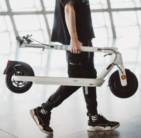 26lb Ultra-Light E-Scooter W - Hidden Handle - 22 Mi Real Range, Folds Fast - Image 3