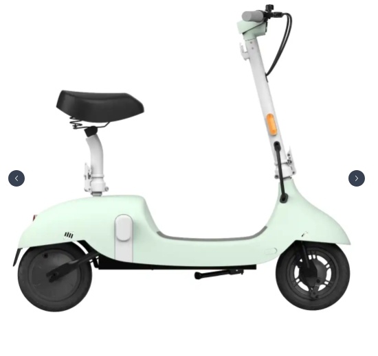 Seat Included Ceetle E-Scooter – Convertible Seat, 220lb Load, 18 Mi Range