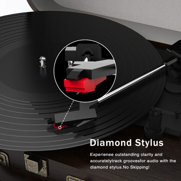 Record Player A3, Turntable, Record Player With 2 Stereo Speakers--Selling On Temu Is Prohibited - Image 7