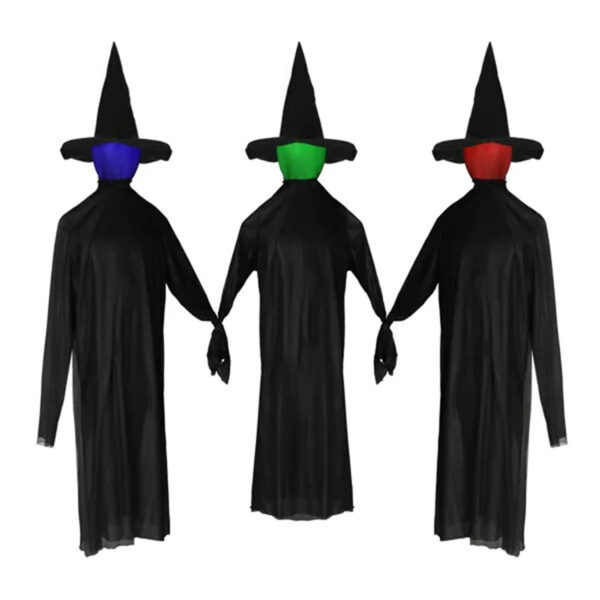 Halloween Black Witches With Change Colors - Image 3