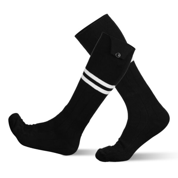 2 Types Options -- 1 Pair Of Heated Socks For Men Women Electric Heating Socks With APP Control 5000mAh Battery Rechargeable Thermal Socks Winter Warm Socks For Skiing Hiking Camping Hunting - Image 2