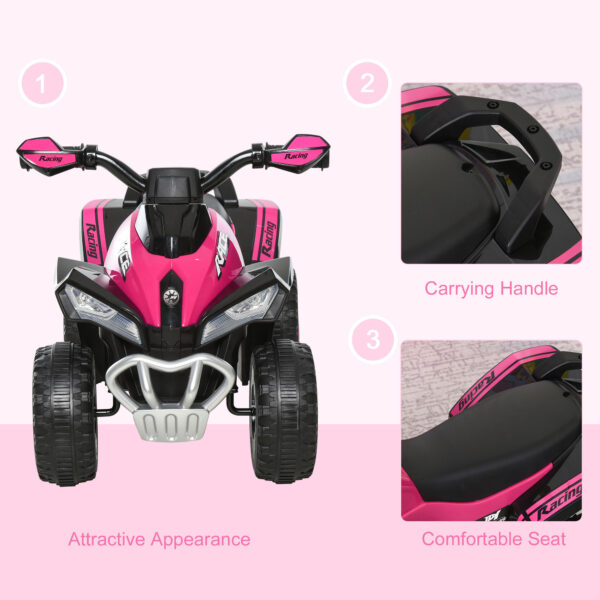 Toddler Push Car Foot-to-Floor 4 Wheels Music Light For Kids 18-36 Months - Image 7