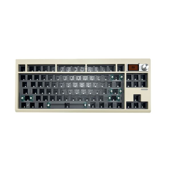 DIY Mechanical Keyboard Kit With Knob Supports Hot Swap RGB Backlight - Image 9